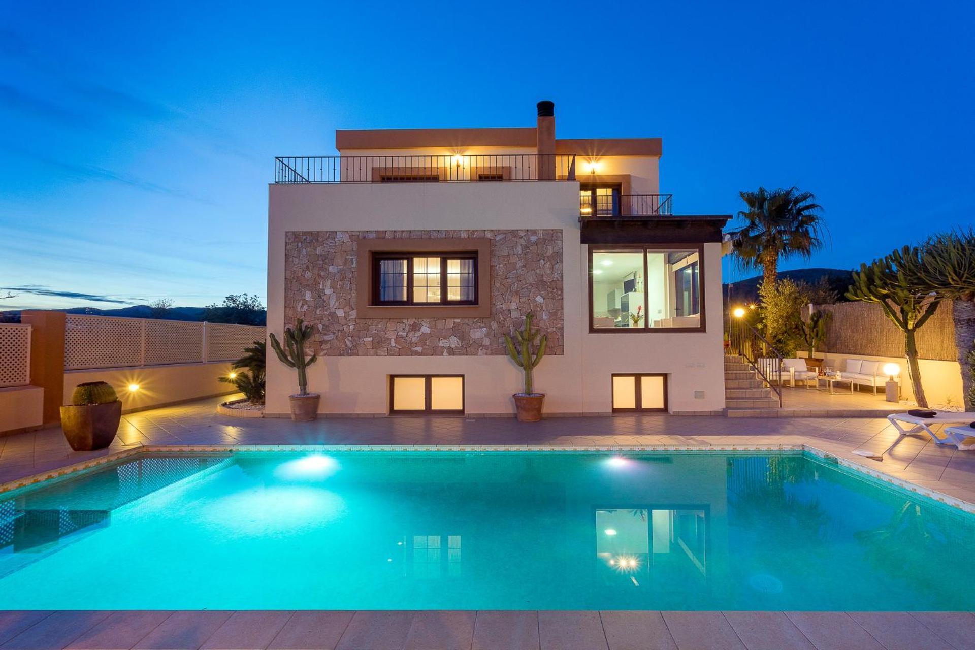 Villa Campo Sol Ibiza stad Exteriör bild