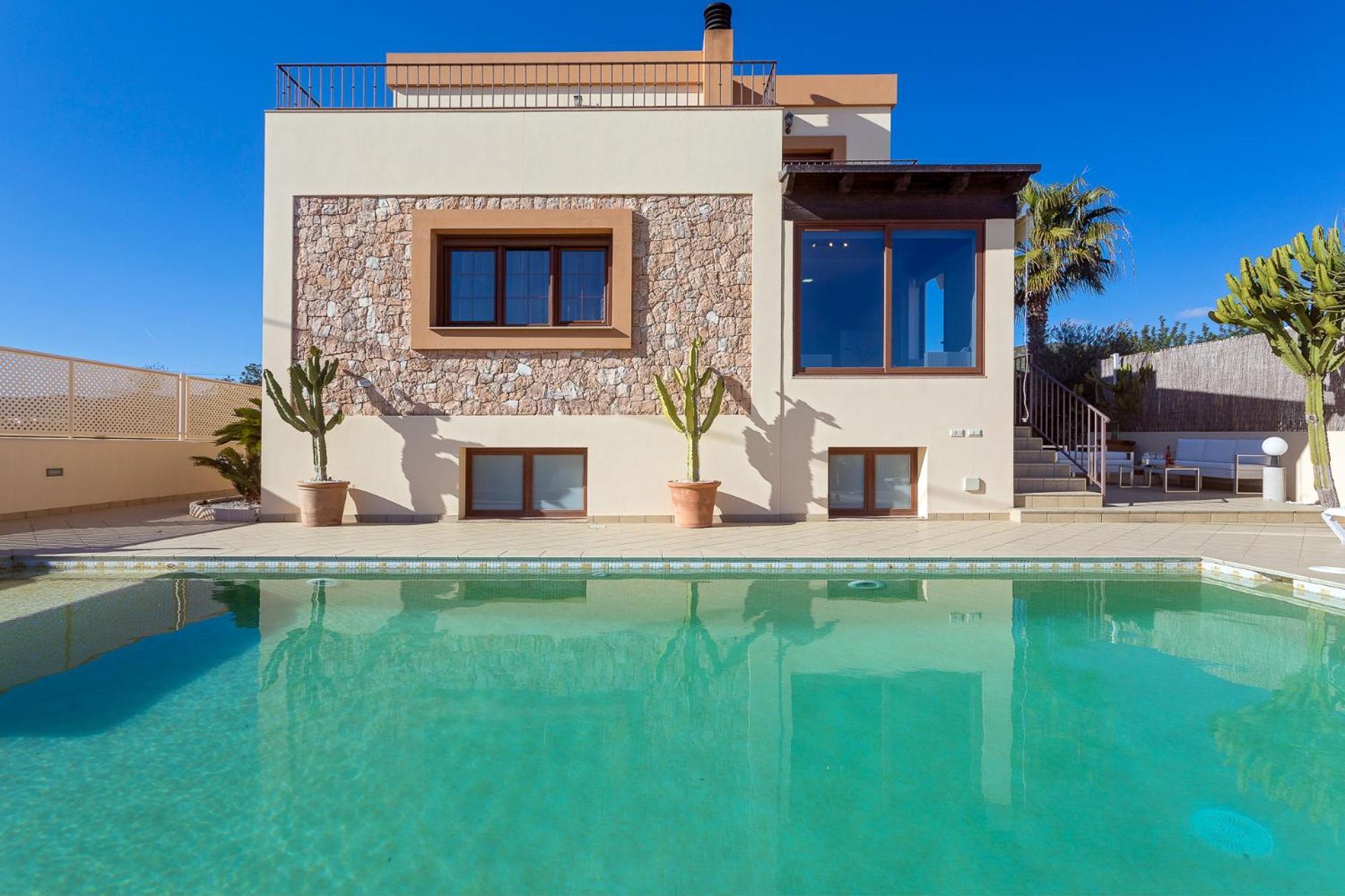 Villa Campo Sol Ibiza stad Exteriör bild